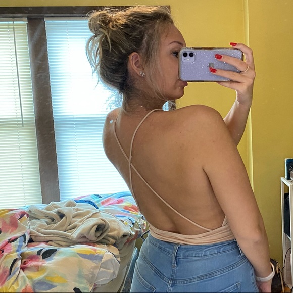 Fashion Nova Low Cut Top - Picture 3 of 3